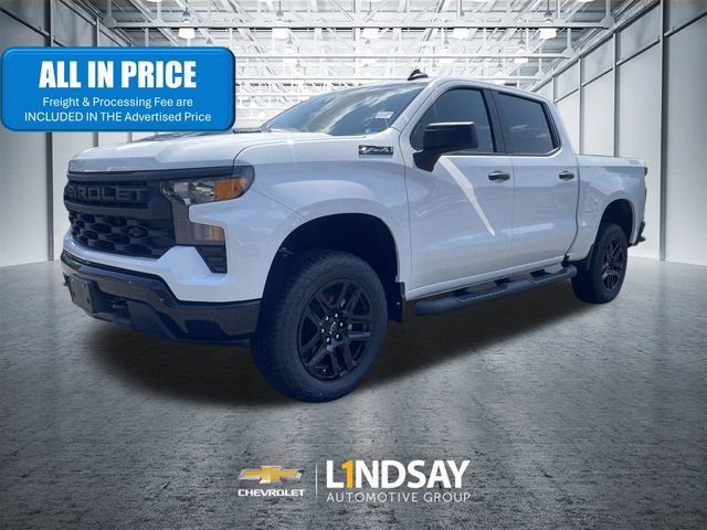 New 2026 Chevrolet Silverado 1500 Custom Trail Boss w/ Turbomax Blackout Package