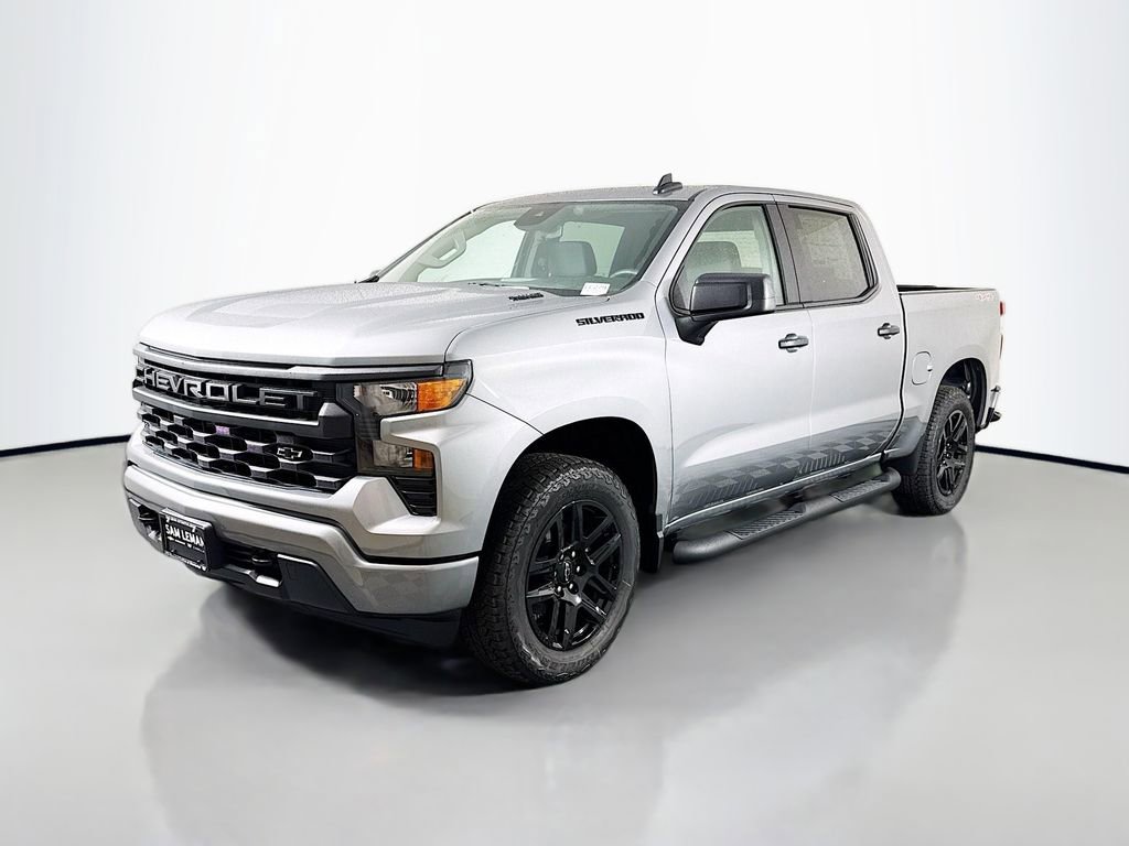 New 2026 Chevrolet Silverado 1500 Custom w/ Turbomax Blackout Package image 3