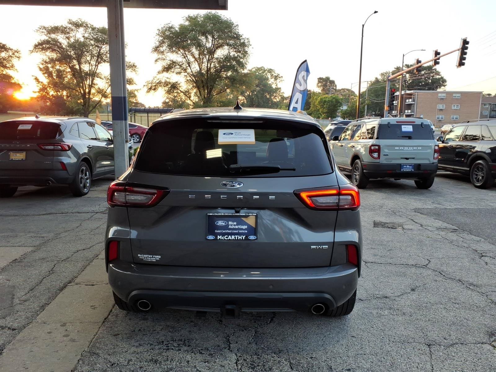 Certified 2023 Ford Escape ST-Line Select w/ Tech Pack #2 AWD/4WD image 4