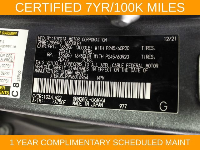 Used 2022 Toyota 4Runner Limited AWD/4WD image 30