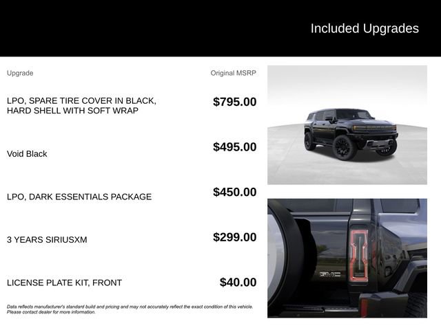 New 2025 GMC Hummer EV 3X w/ LPO, Dark Essentials Package image 5