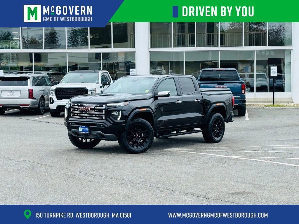 Certified 2023 GMC Canyon Denali w/ Denali Black Edition AWD/4WD image 1