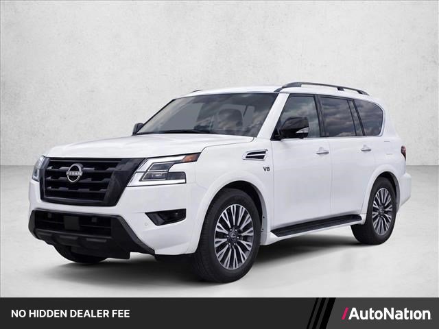 Used 2022 Nissan Armada SL w/ Midnight Edition Package RWD image 1