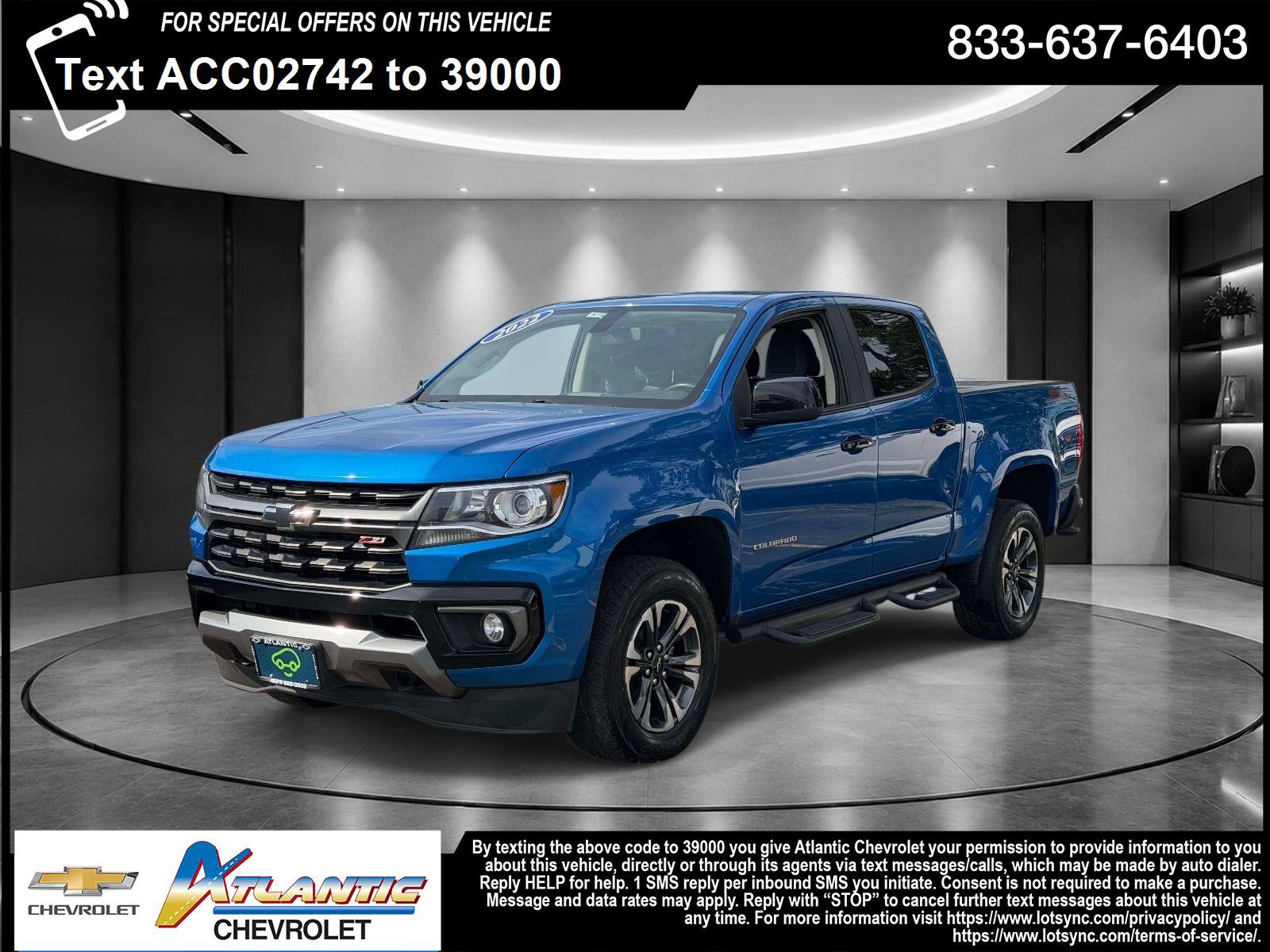 Certified 2022 Chevrolet Colorado Z71 AWD/4WD image 1