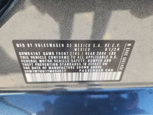 New 2026 Volkswagen Jetta SE image 10