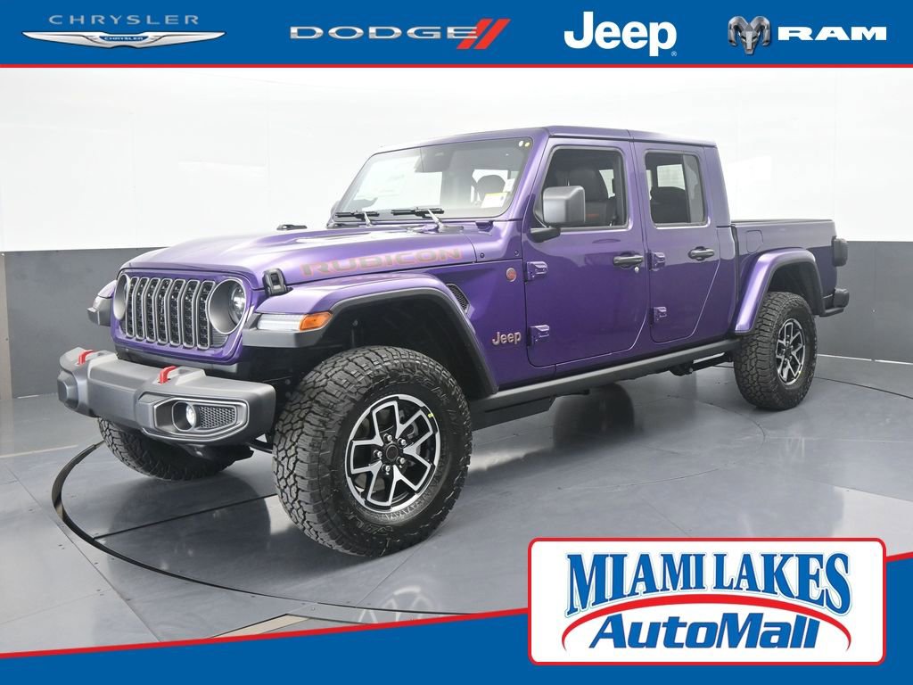 New 2026 Jeep Gladiator Rubicon w/ Steel Power Dome Hood Package AWD/4WD image 1