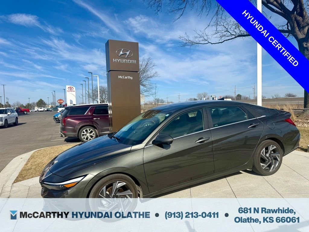 Certified 2024 Hyundai Elantra Limited