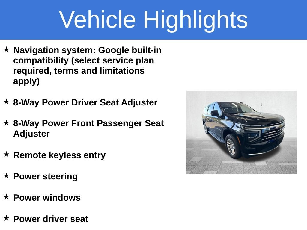 Used 2025 Chevrolet Suburban LT AWD/4WD image 4