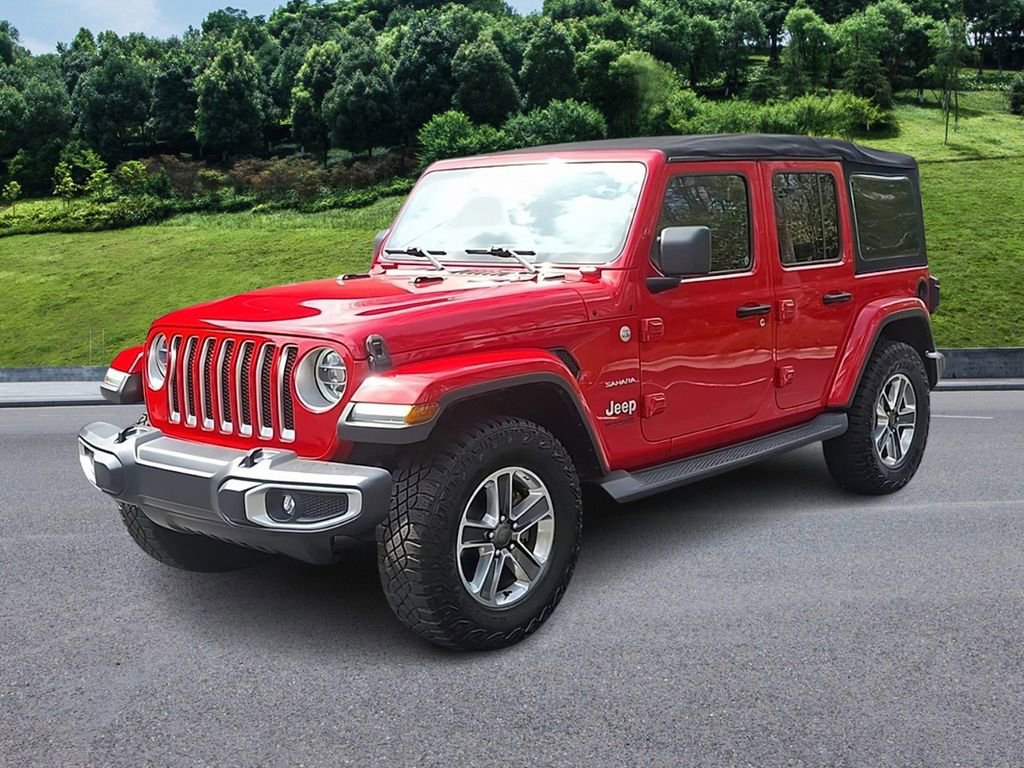 Used 2018 Jeep Wrangler Unlimited Sahara image 4