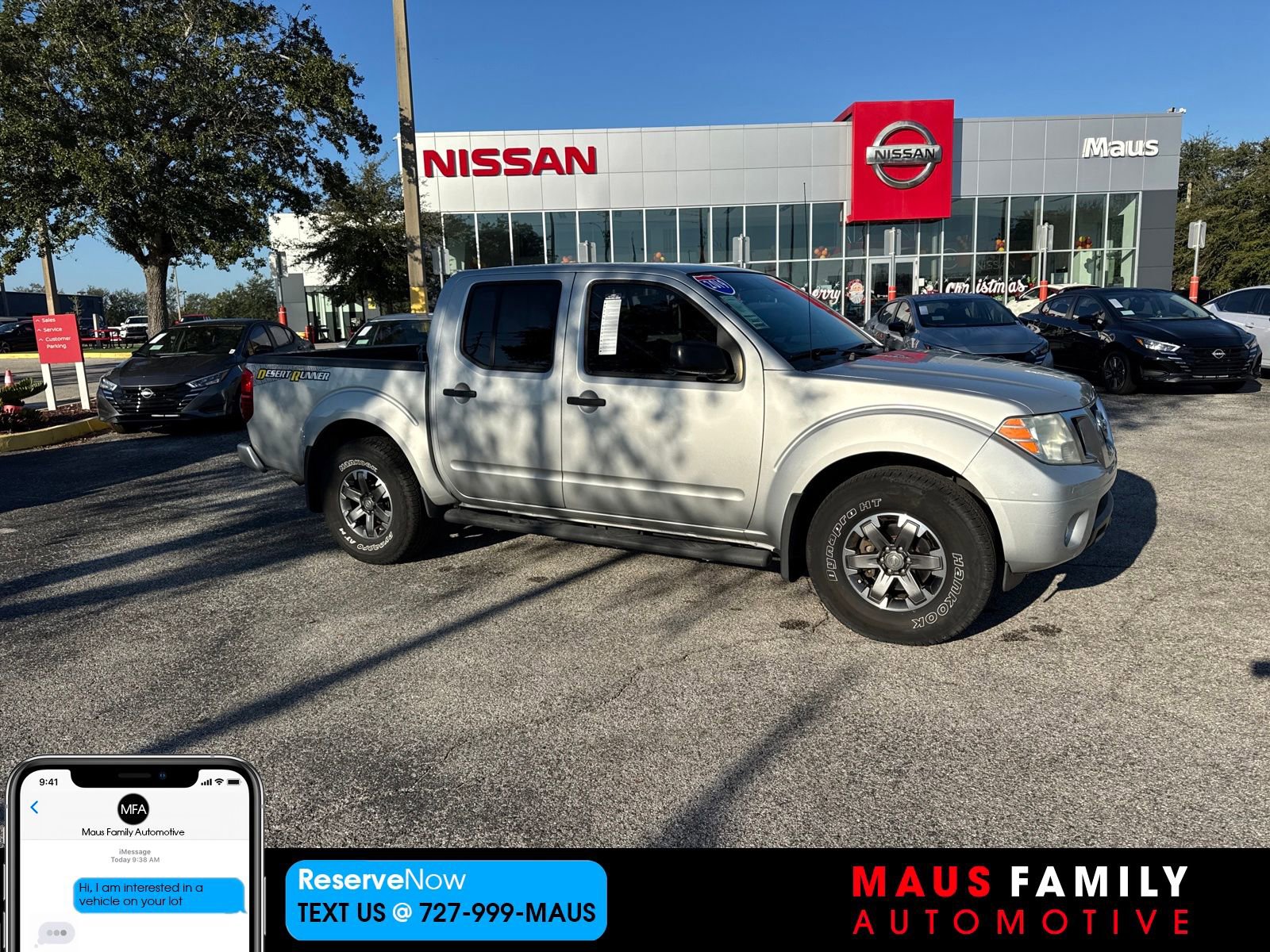 Used 2019 Nissan Frontier Desert Runner