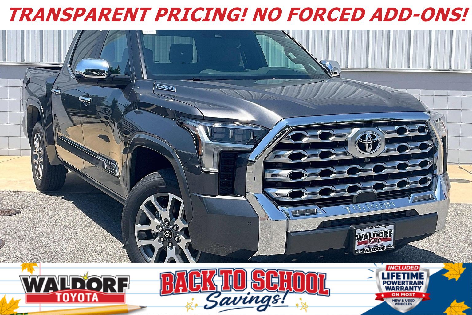 New 2026 Toyota Tundra 1794 Edition