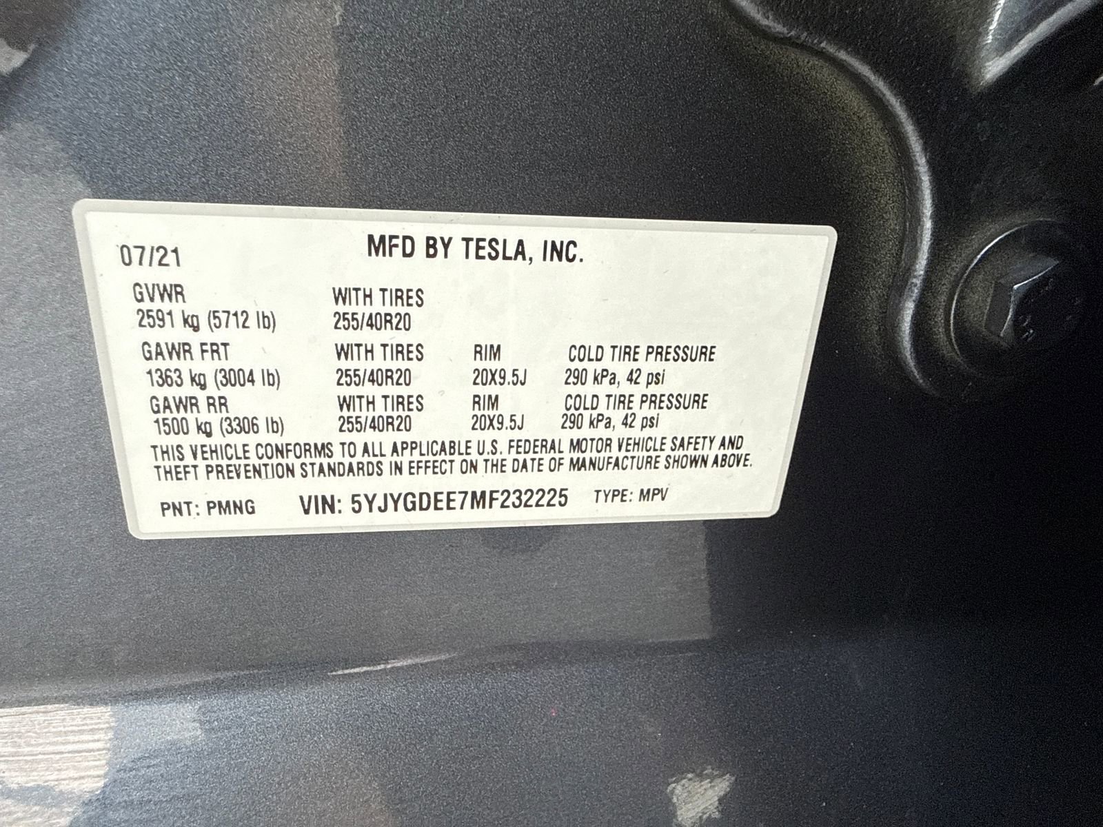 Used 2021 Tesla Model Y Long Range AWD/4WD image 53