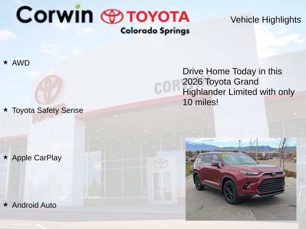 Used 2026 Toyota Grand Highlander AWD image 8