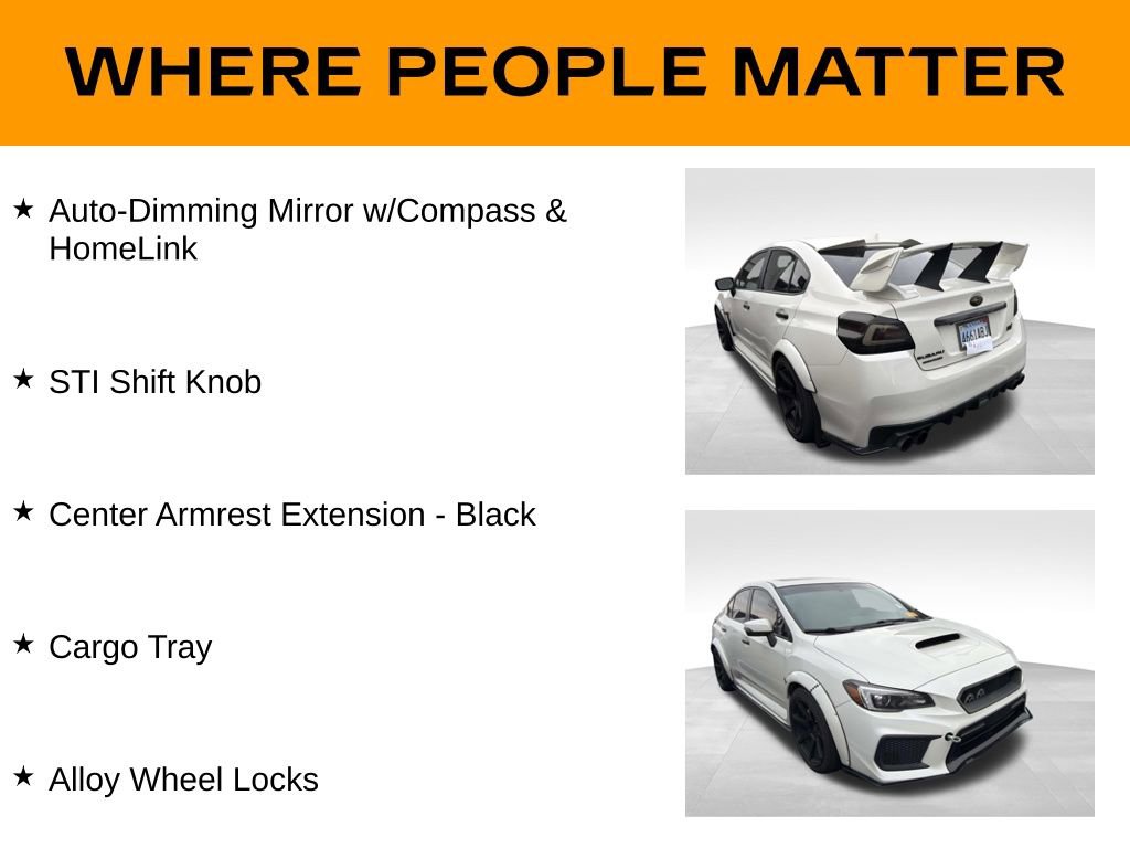 Used 2018 Subaru WRX STI Limited w/ Popular Package #1 image 10