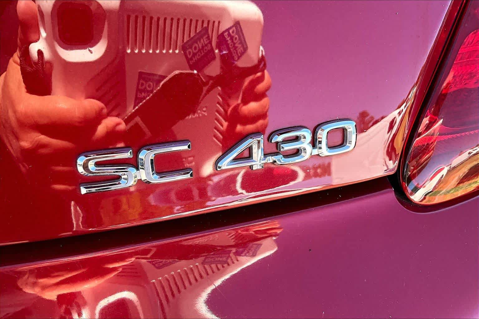 Used 2006 Lexus SC 430 Convertible w/ Preferred Accessory Pkg RWD image 8