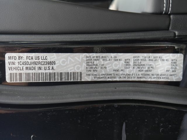 Used 2024 Dodge Durango SRT Hellcat image 35