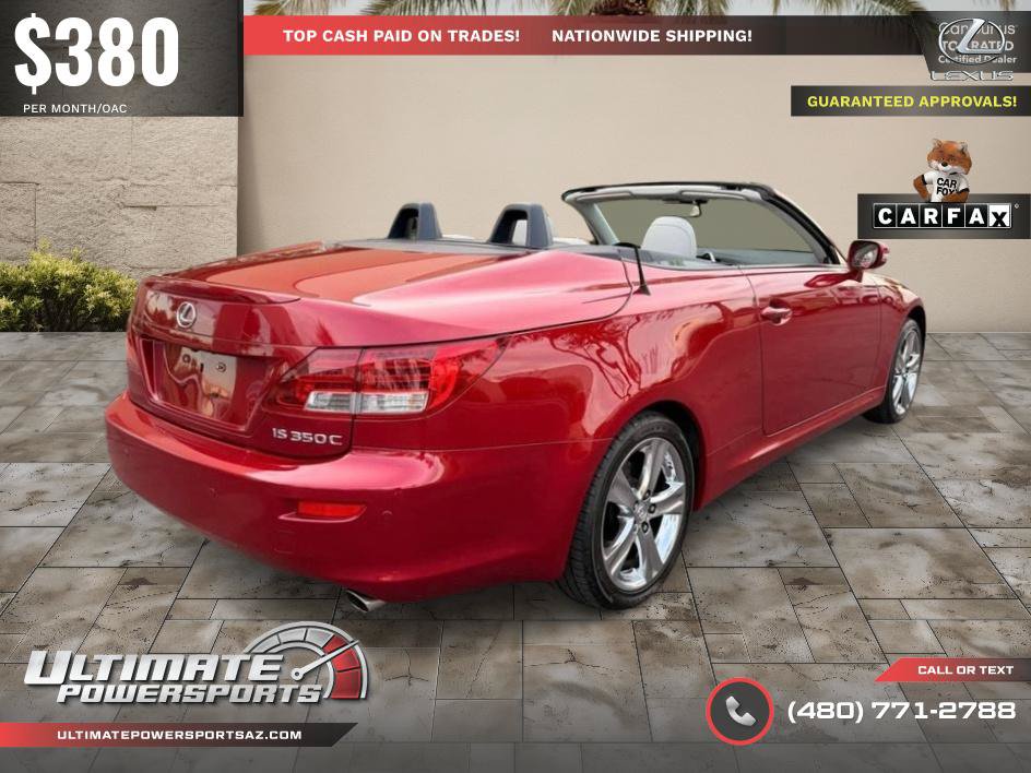 Used 2012 Lexus IS 350C w/ Luxury Pkg RWD image 6