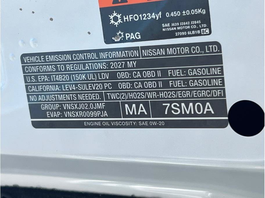 New 2027 Nissan Sentra SR w/ SR Premium Package FWD image 25