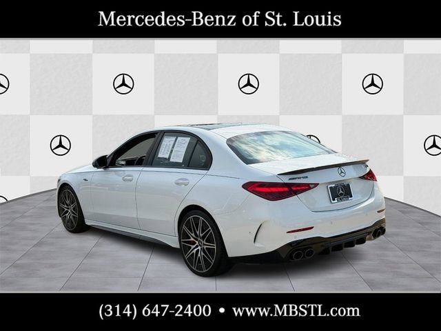 Certified 2025 Mercedes-Benz C 43 AMG 4MATIC Sedan image 3