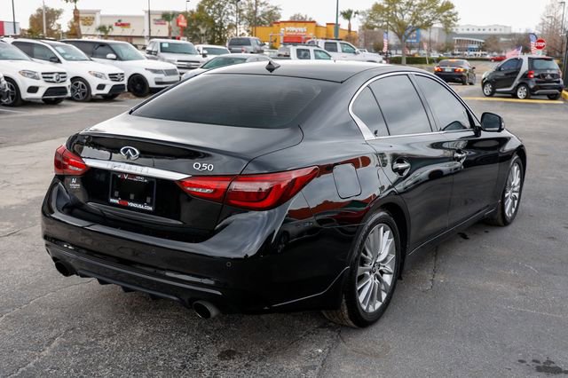 Used 2021 INFINITI Q50 Luxe w/ Seat & Sound Package image 16