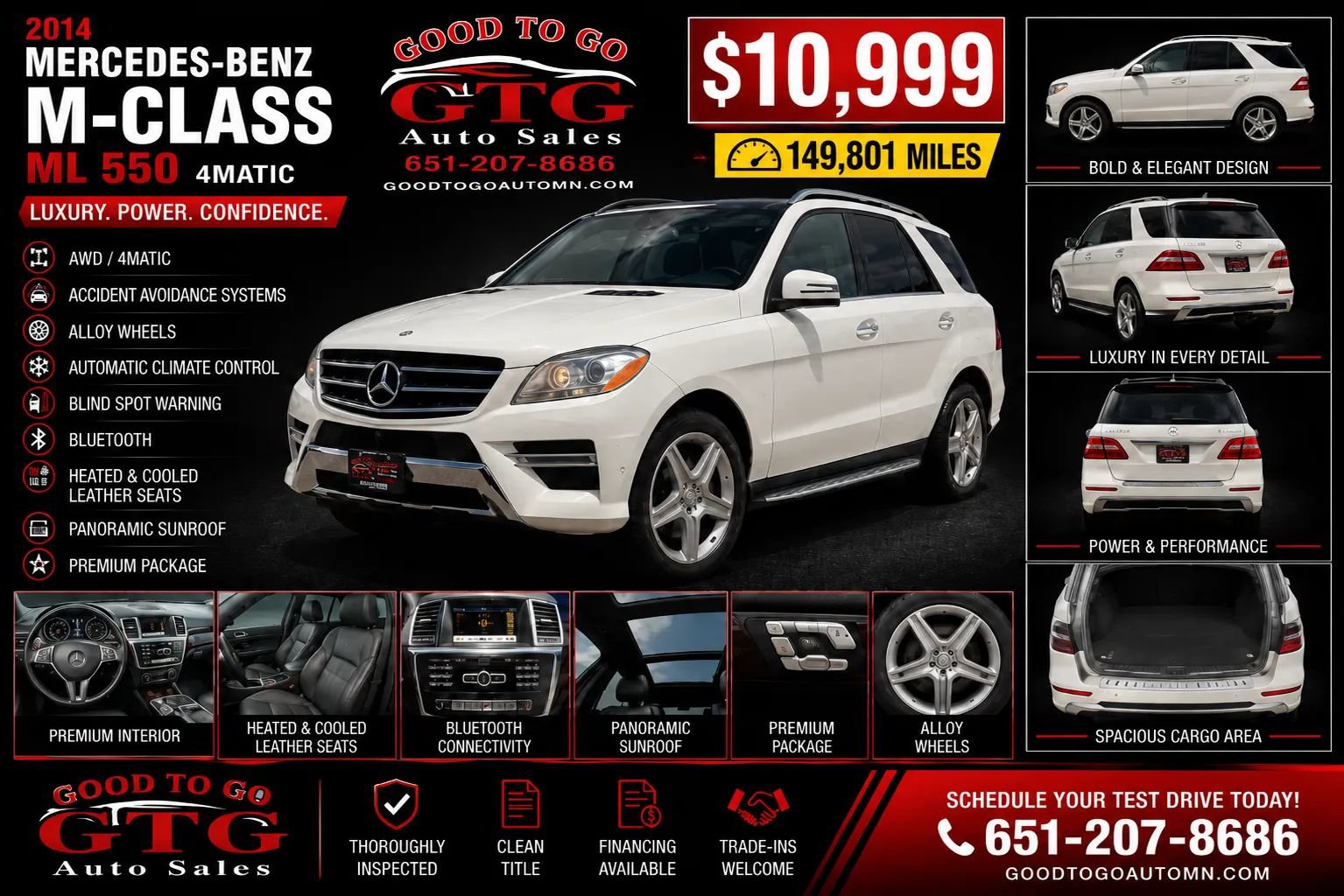 Used 2014 Mercedes-Benz ML 550 4MATIC