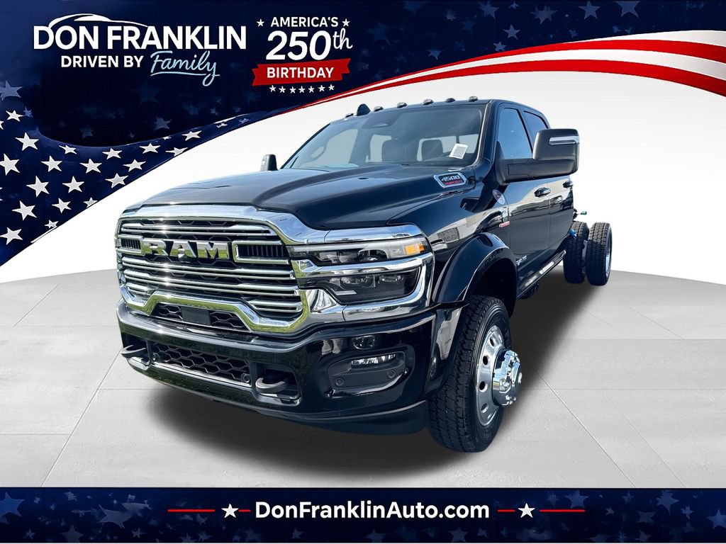 New 2026 RAM 4500 4x4 Crew Cab DRW w/ Laramie Trim Package