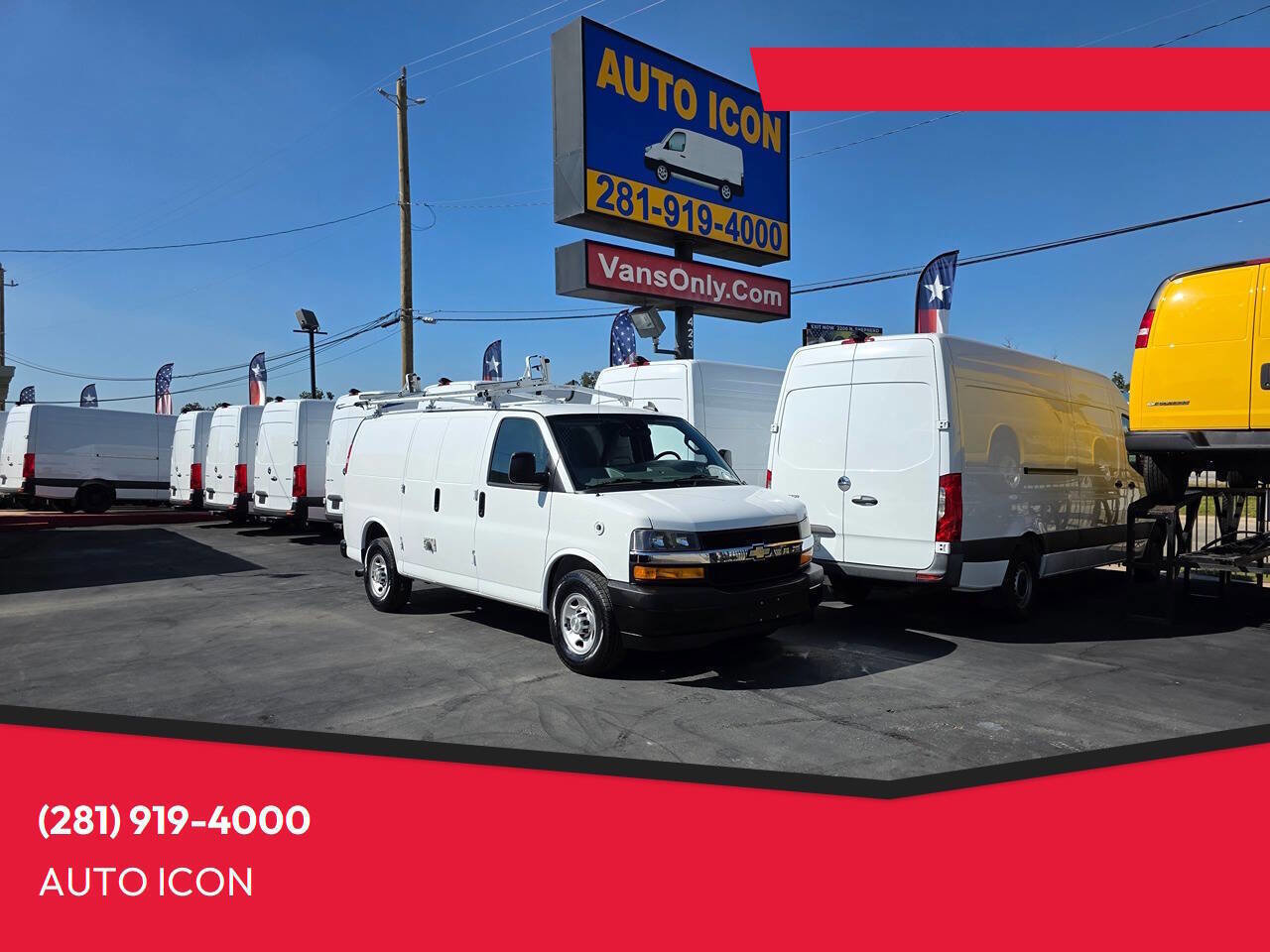 Used 2020 Chevrolet Express 3500 RWD image 1