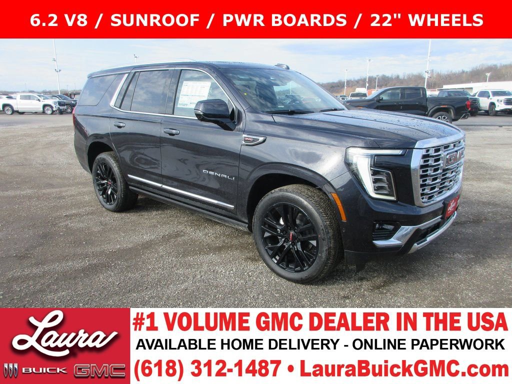 New 2026 GMC Yukon Denali w/ Sun & Power Step Package