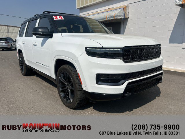 Used 2024 Jeep Grand Wagoneer Series II Obsidian w/ Quick Order Packagew 28T