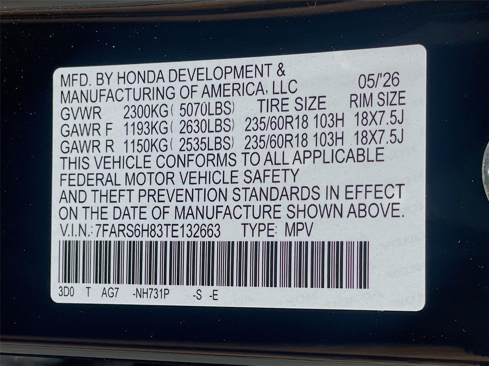 New 2026 Honda CR-V Sport-L image 26