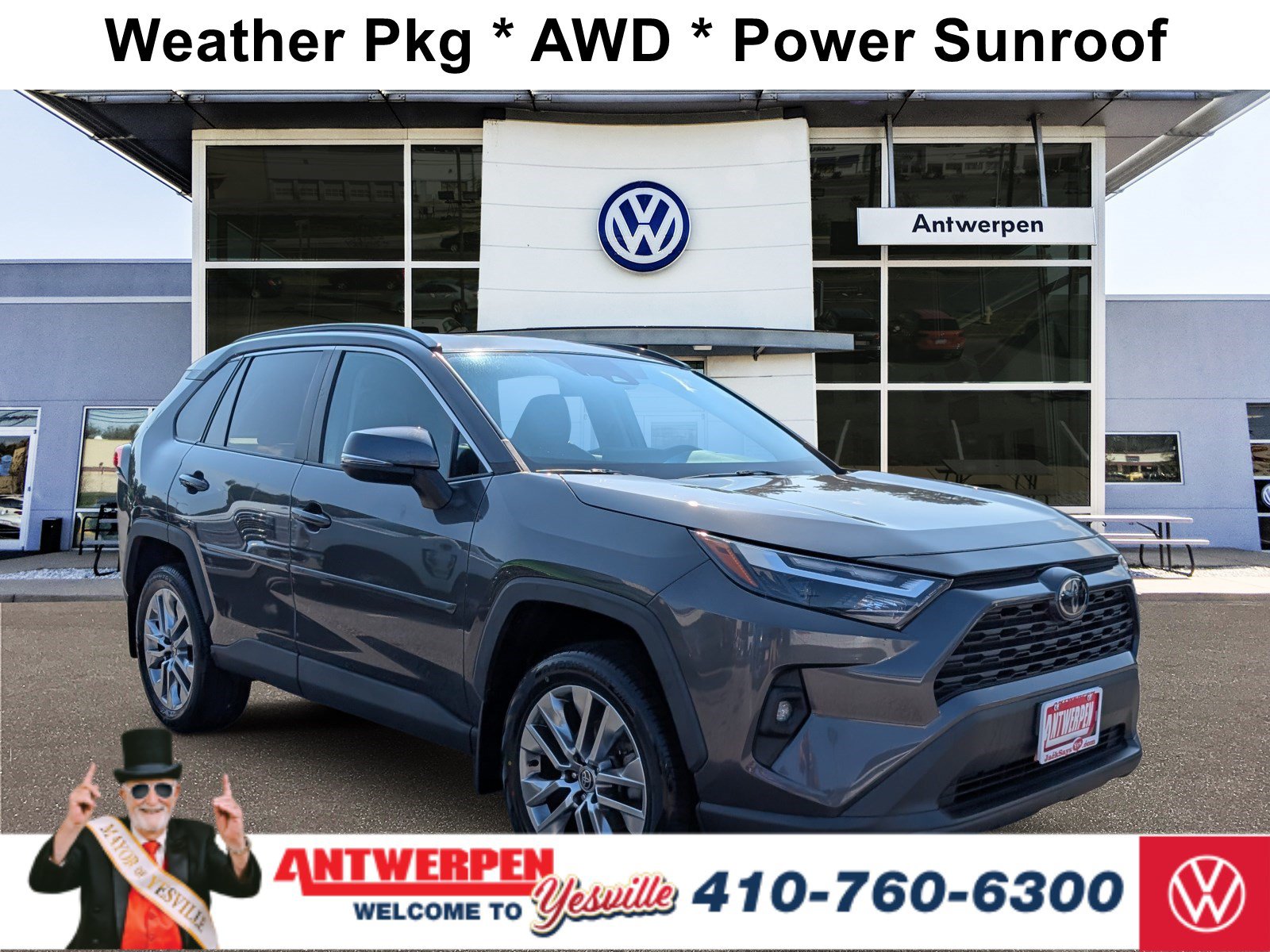 Used 2023 Toyota RAV4 XLE Premium AWD/4WD image 1