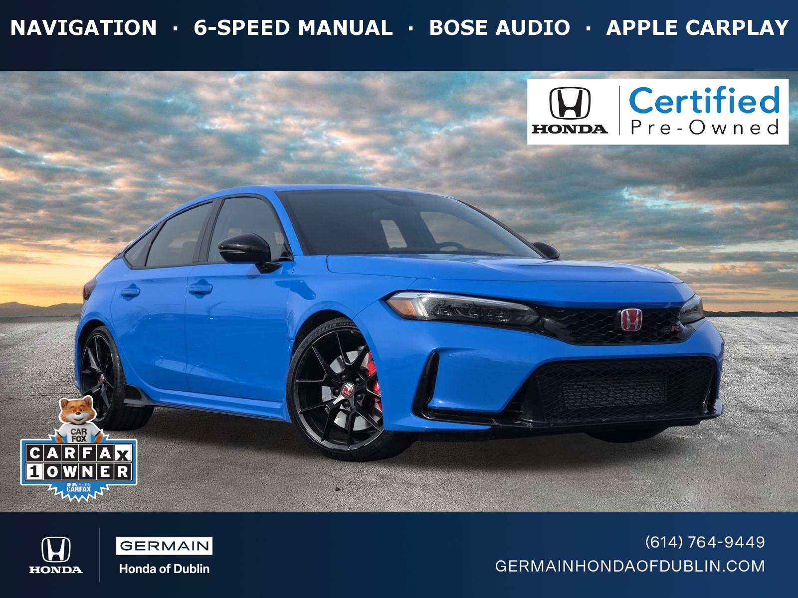 Certified 2025 Honda Civic Type R image 1