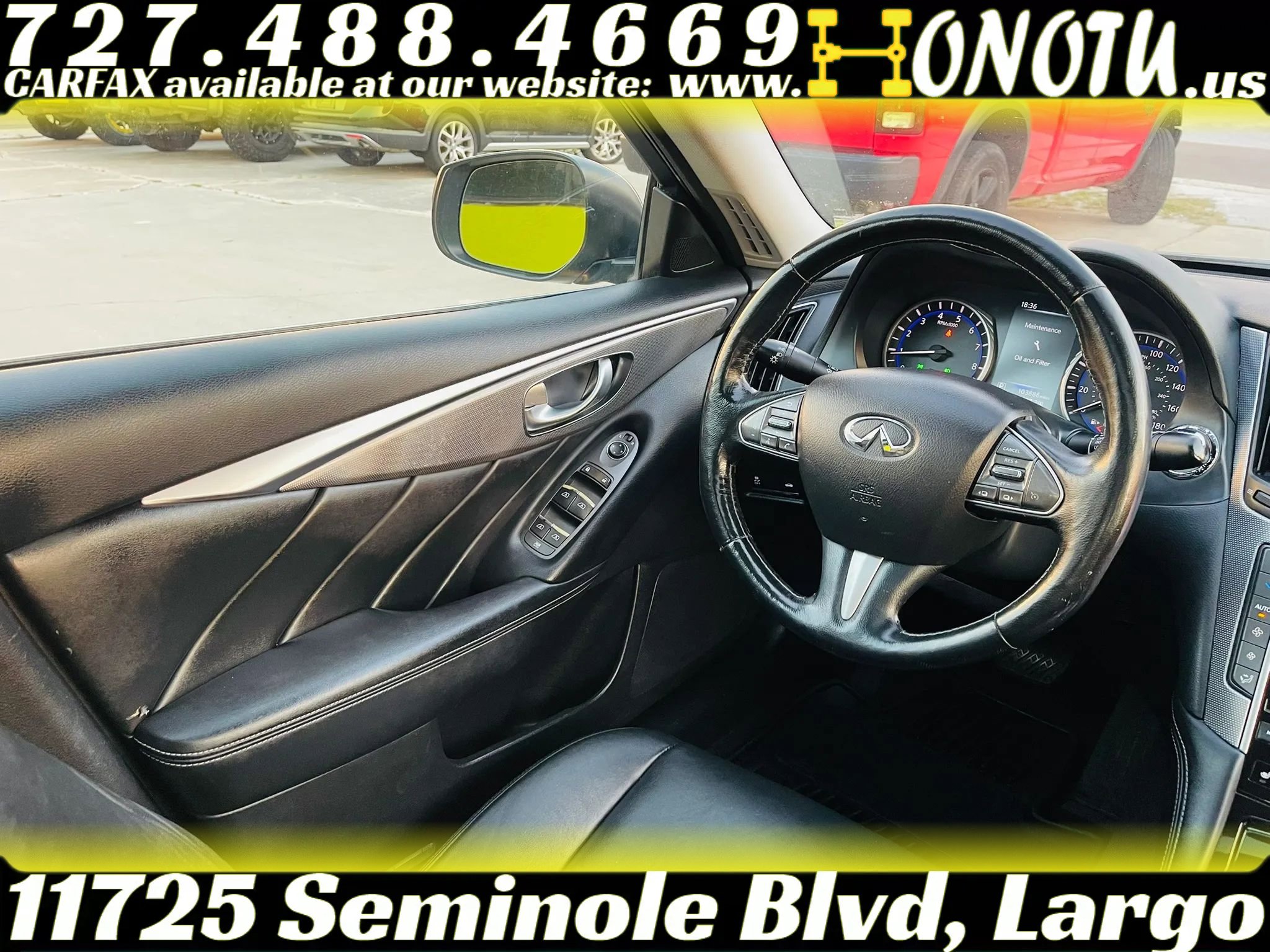 Used 2014 INFINITI Q50 Premium w/ Navigation Package AWD/4WD image 26