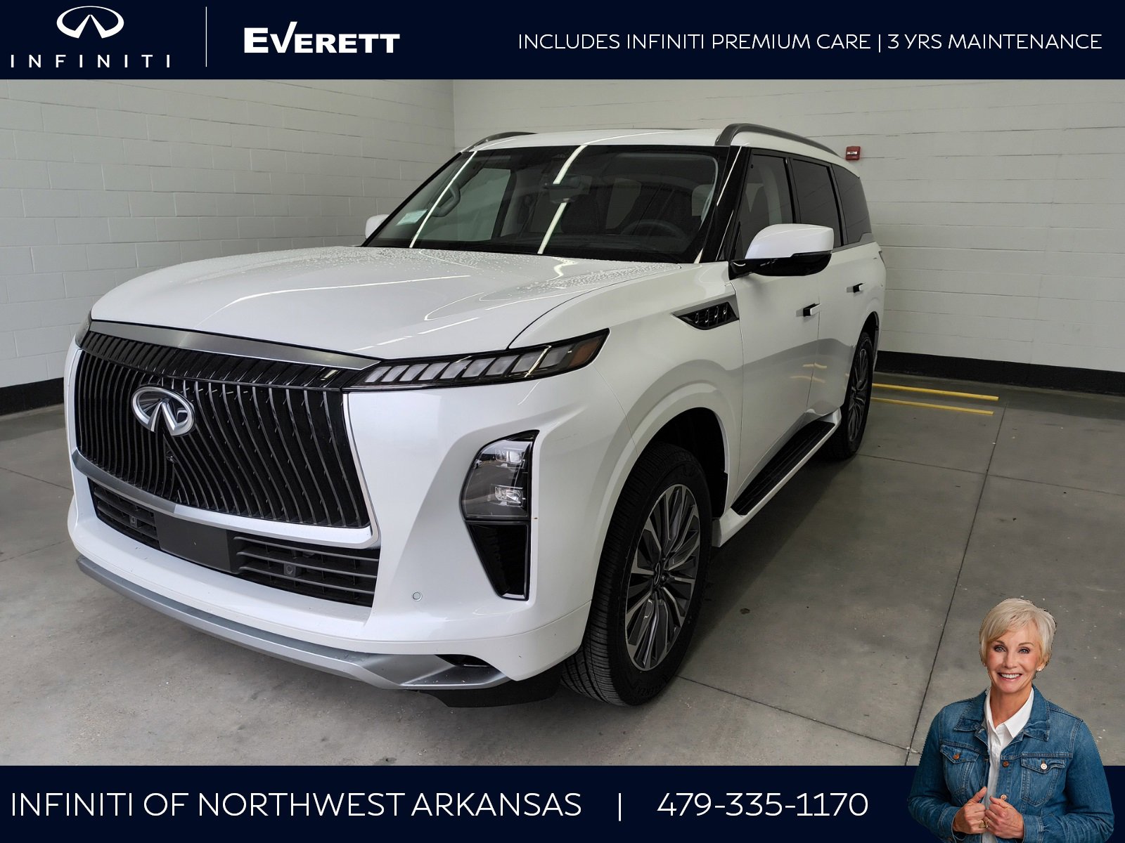 New 2025 INFINITI QX80 Luxe image 1