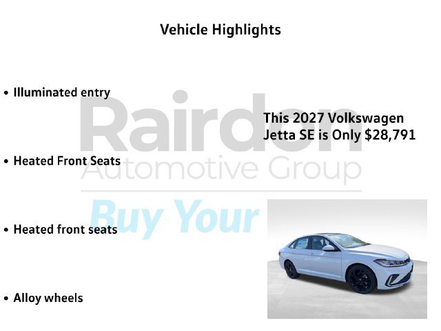 New 2027 Volkswagen Jetta SE FWD image 10