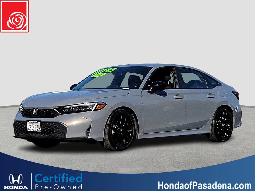 Certified 2025 Honda Civic Sport