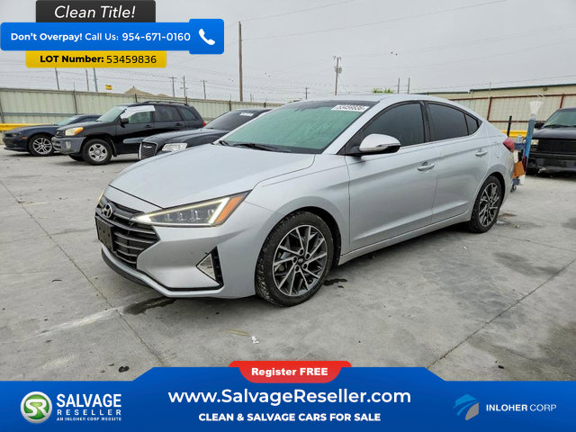 Used 2019 Hyundai Elantra Limited w/ Ultimate Package 02 FWD image 1