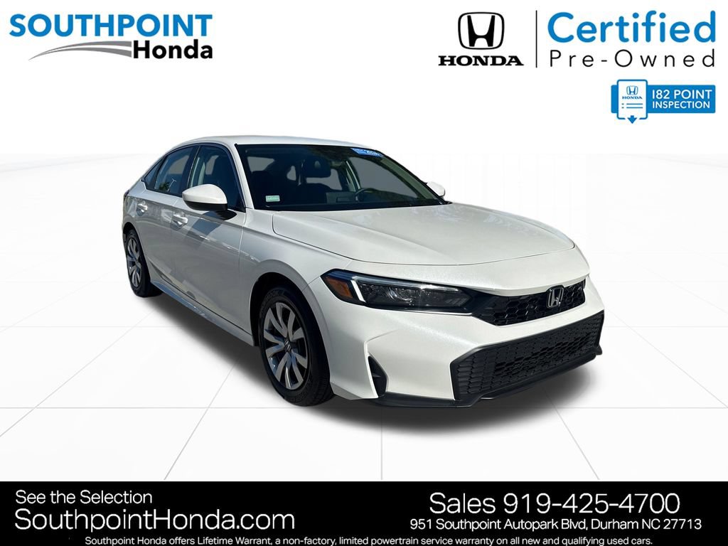 Certified 2026 Honda Civic LX