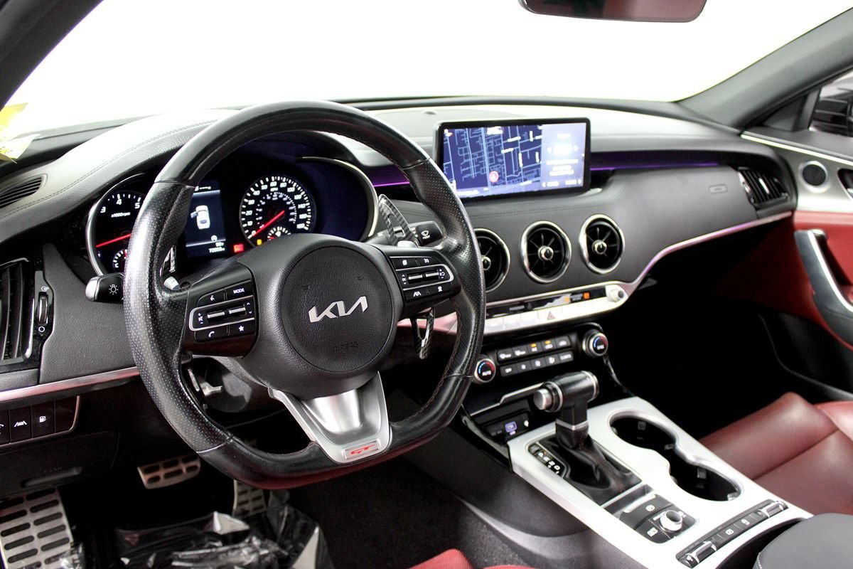 Used 2022 Kia Stinger GT1 w/ Red Interior Color Package RWD image 10
