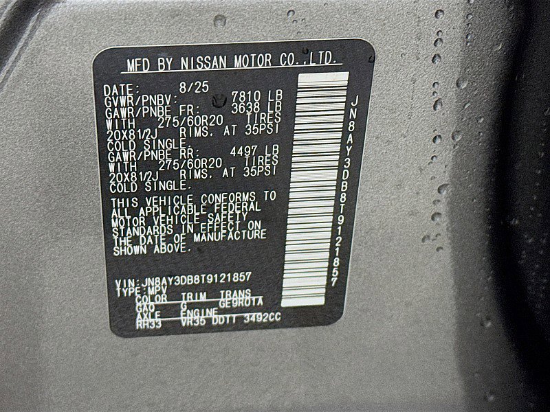 New 2026 Nissan Armada PRO-4X image 35