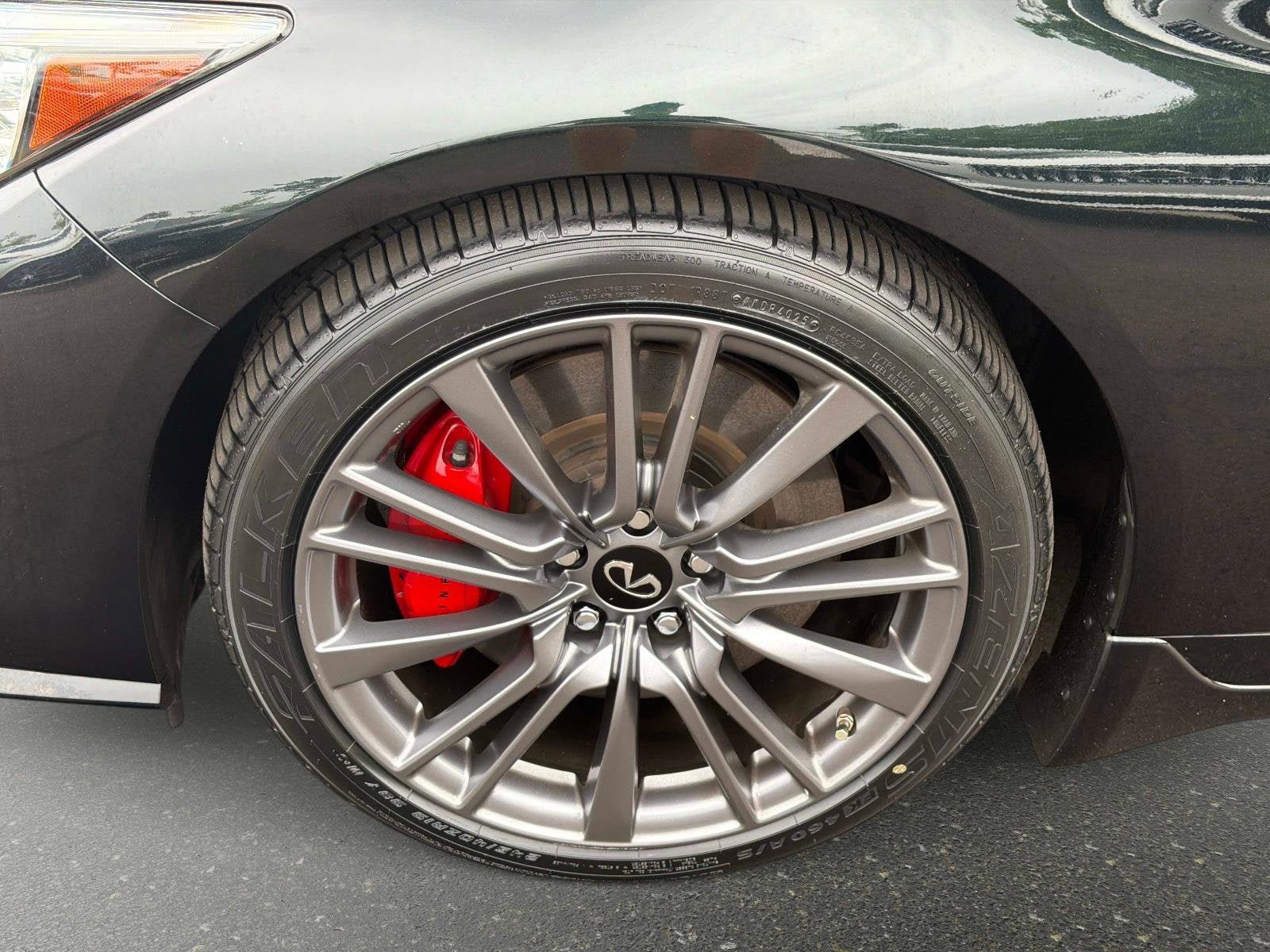 Used 2024 INFINITI Q50 Red Sport 400 w/ Black Opal Edition RWD image 12