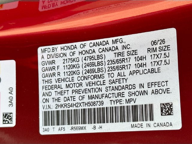 New 2026 Honda CR-V LX image 28