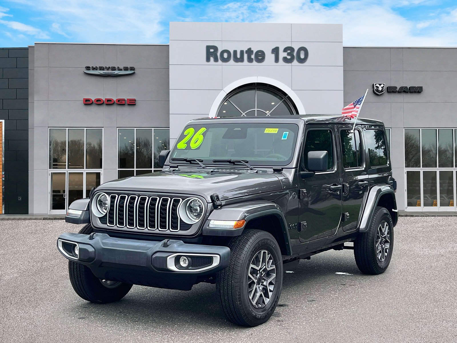Used 2026 Jeep Wrangler Unlimited Sahara AWD/4WD image 2