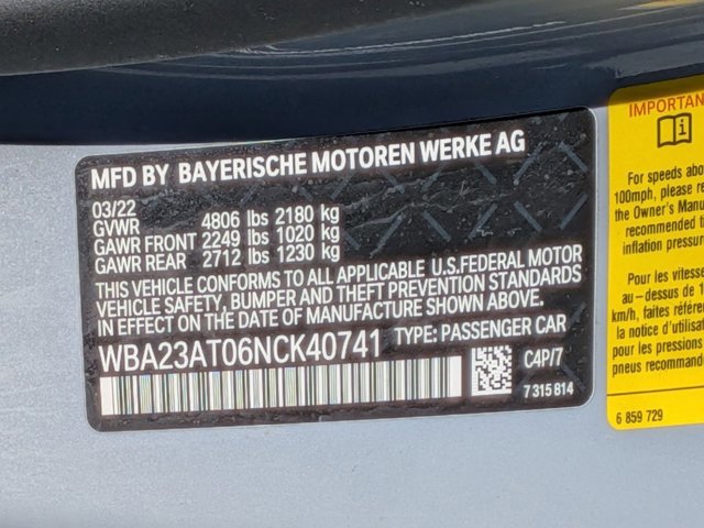 Used 2022 BMW 430i Convertible w/ M Sport Package image 24