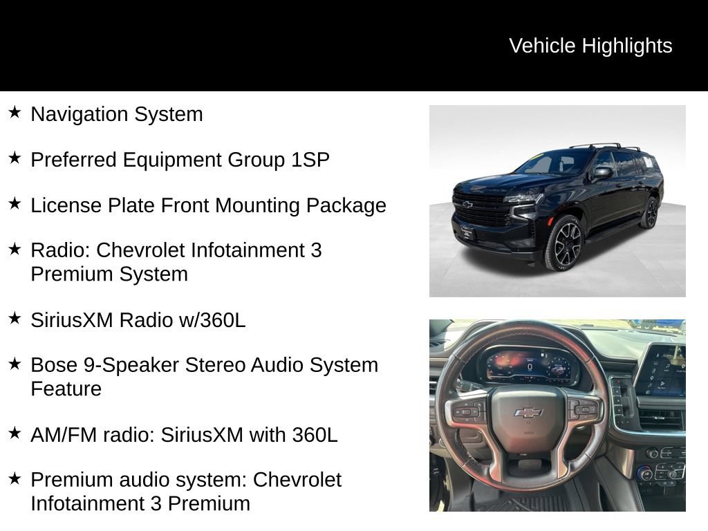 Certified 2023 Chevrolet Suburban RST AWD/4WD image 9