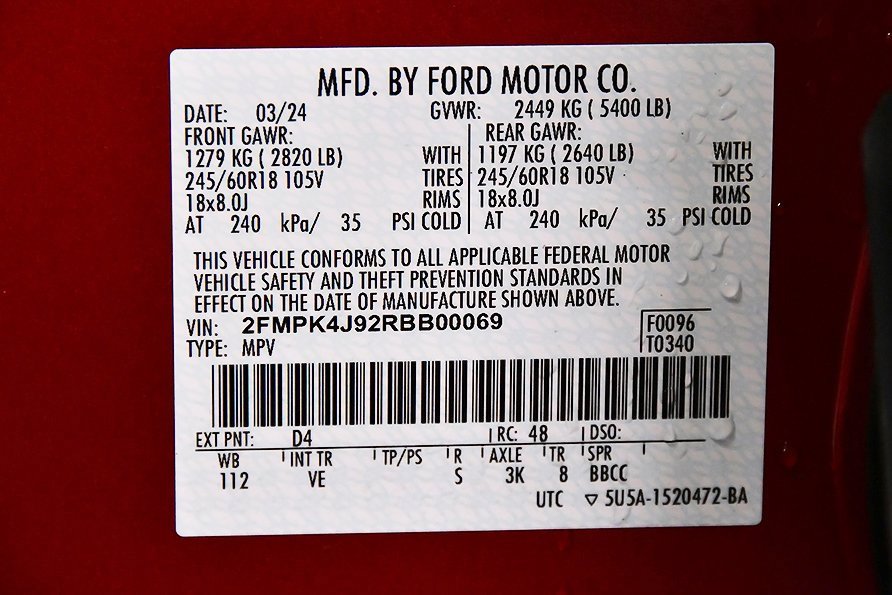 Used 2024 Ford Edge SEL w/ Convenience Package image 15