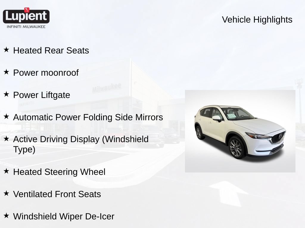 Used 2021 MAZDA CX-5 Grand Touring w/ GT Premium Package AWD/4WD video 3