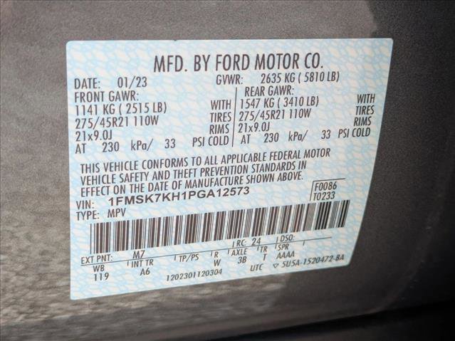 Used 2023 Ford Explorer ST-Line w/ Class IV Trailer Tow Package image 16