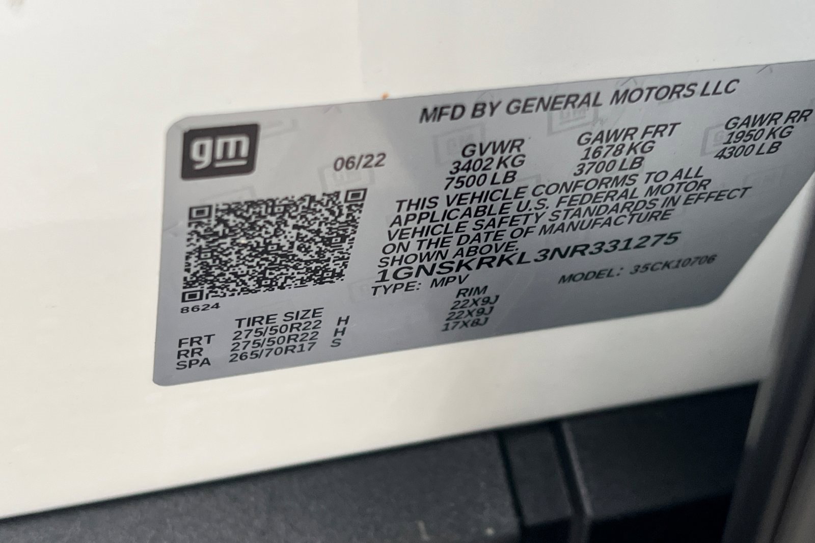 Used 2022 Chevrolet Tahoe RST w/ Sport Performance Package image 26