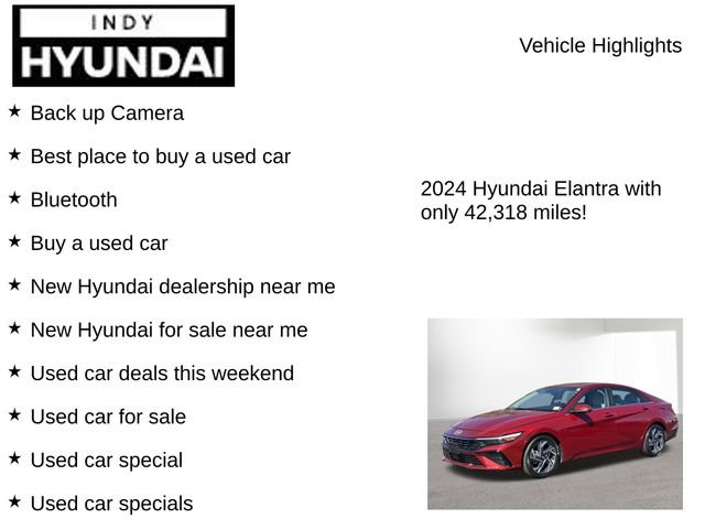 Used 2024 Hyundai Elantra Limited FWD image 7